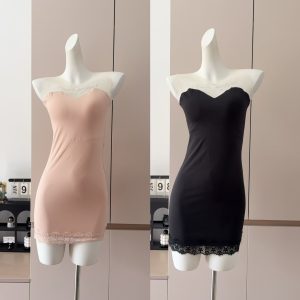 Pink Sheer Mesh Letter Rhinestone Bodycon Dress with Padded Bra